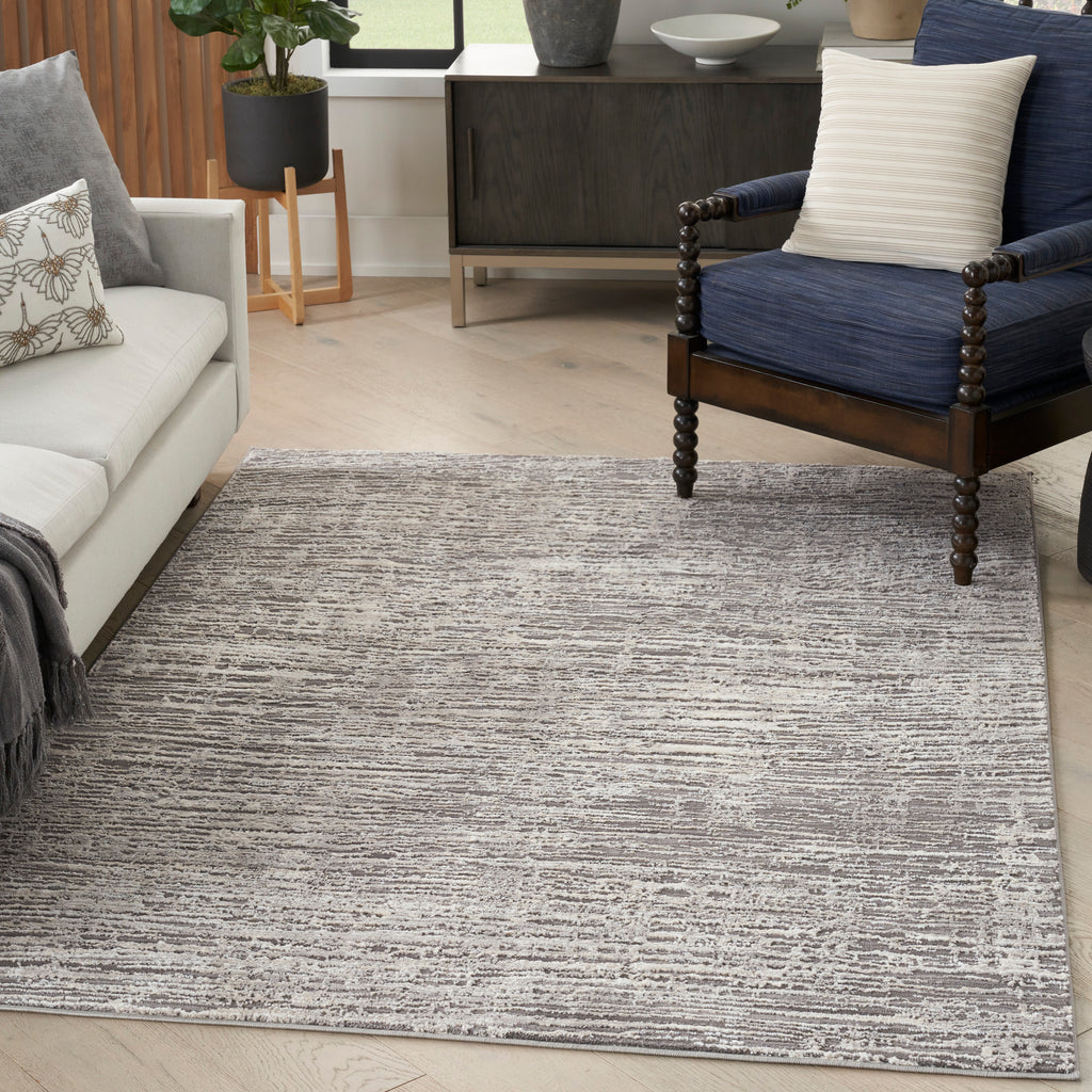 nourison sustainable trends sut01 ivory grey rug