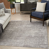 nourison sustainable trends sut01 ivory grey rug