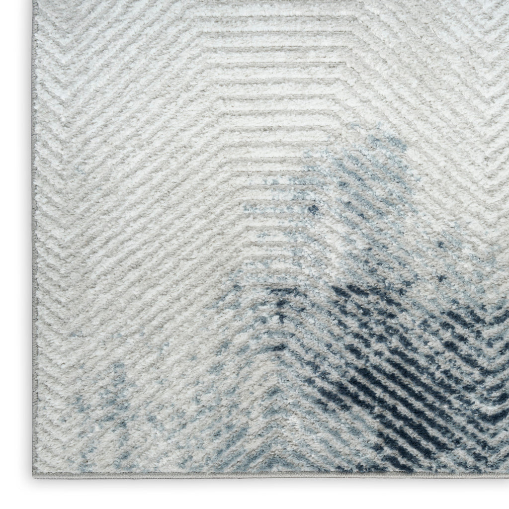 nourison dekor dek04 grey navy rug