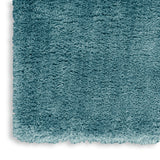 nourison dreamy shag drs05 aqua rug
