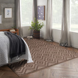 nourison versatile nrv01 brown rug