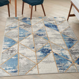 nourison elation etn12 grey multi rug