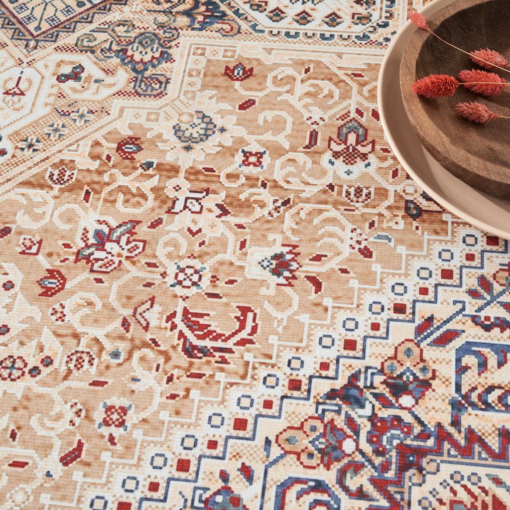 nourison vintage home vnh01 gold rug