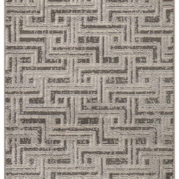 nourison serenity home srh04 grey ivory rug