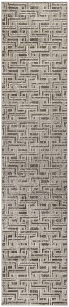 nourison serenity home srh04 grey ivory rug