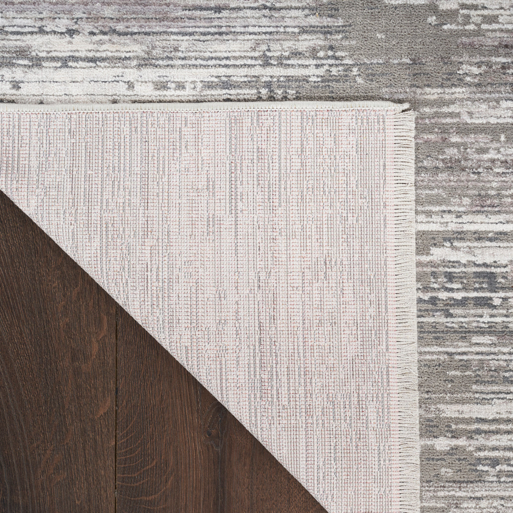 nourison abstract hues abh03 grey white rug