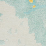 nourison prismatic prs26 seafoam gold rug