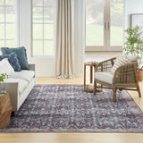 nourison grand washables grw06 navy ivory rug