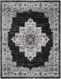 nourison passion psn03 black ivory rug