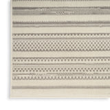 nourison grafix grf41 ivory grey rug