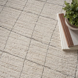 nourison andes and04 ivory grey rug