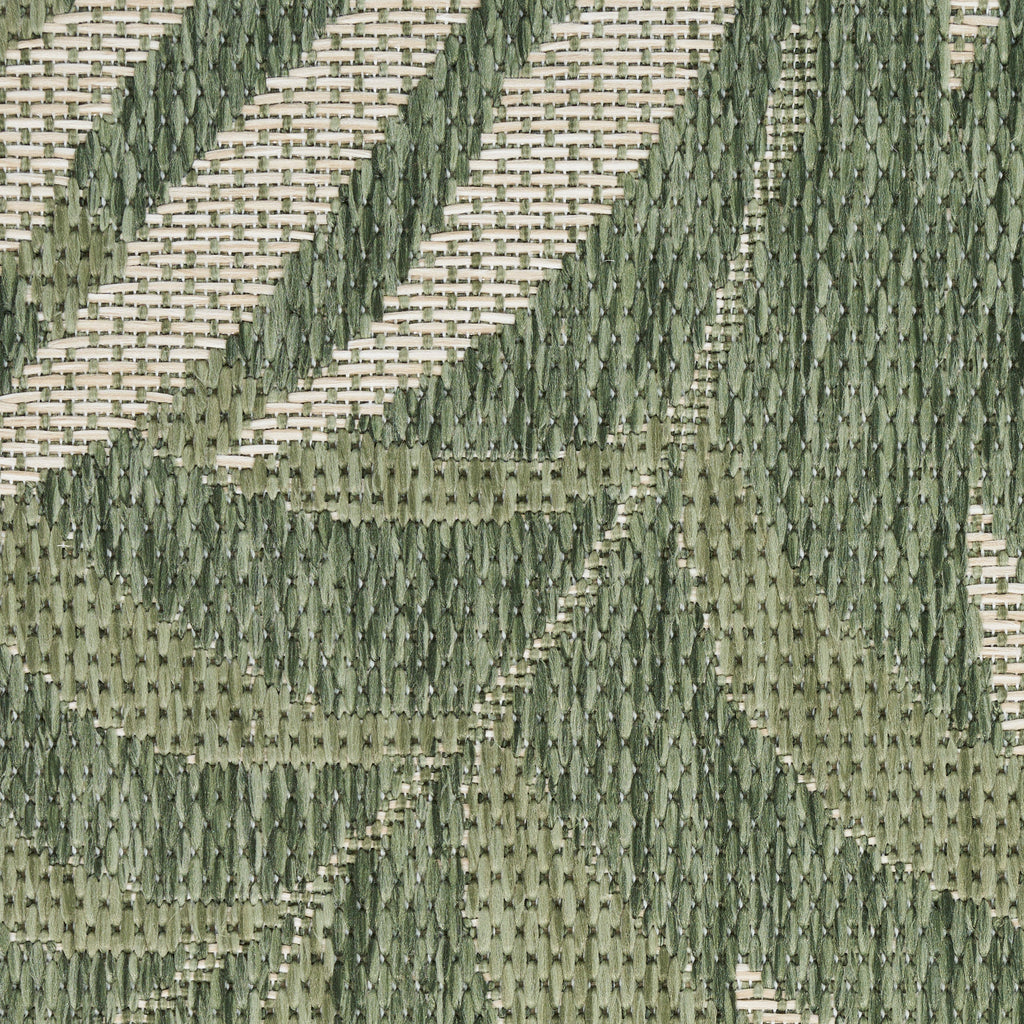 nourison garden oasis goa01 green ivory rug