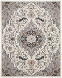 nourison elation etn09 ivory grey rug