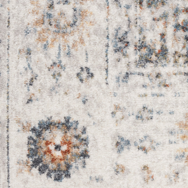 nourison astra machine washable asw16 ivory multicolor rug