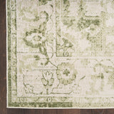 nourison astra machine washable asw12 ivory green rug