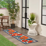 nourison aloha alh33 multicolor rug