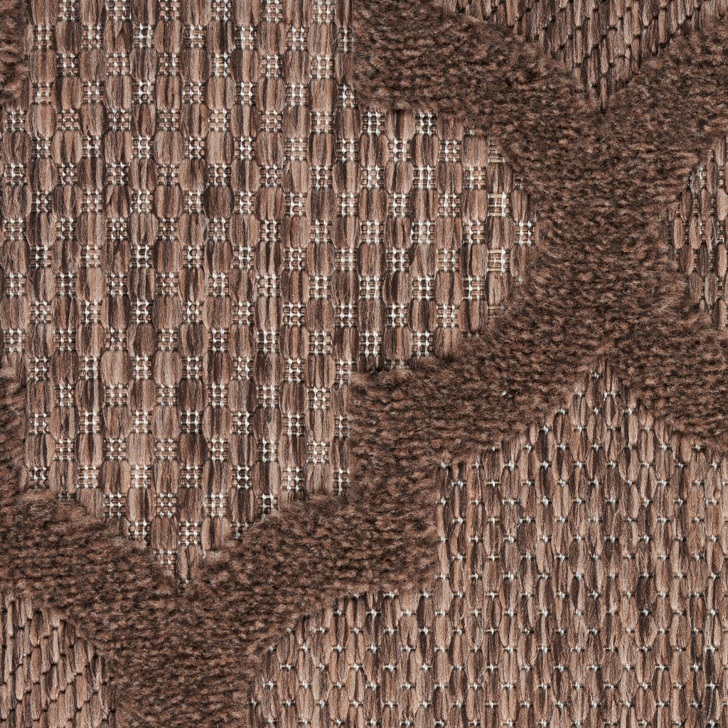 nourison easy care nes01 brown rug