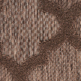 nourison easy care nes01 brown rug