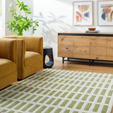 surya jason wu jsw 1001 sage green rug