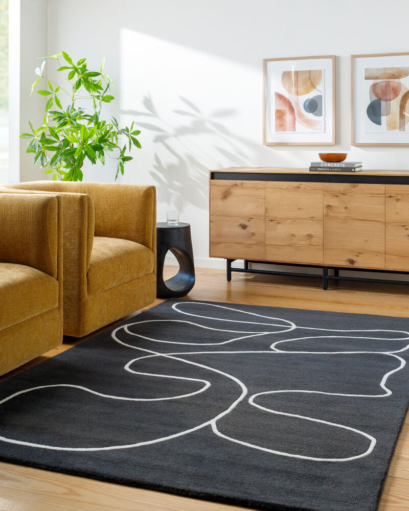 surya jason wu jsw 1008 black rug