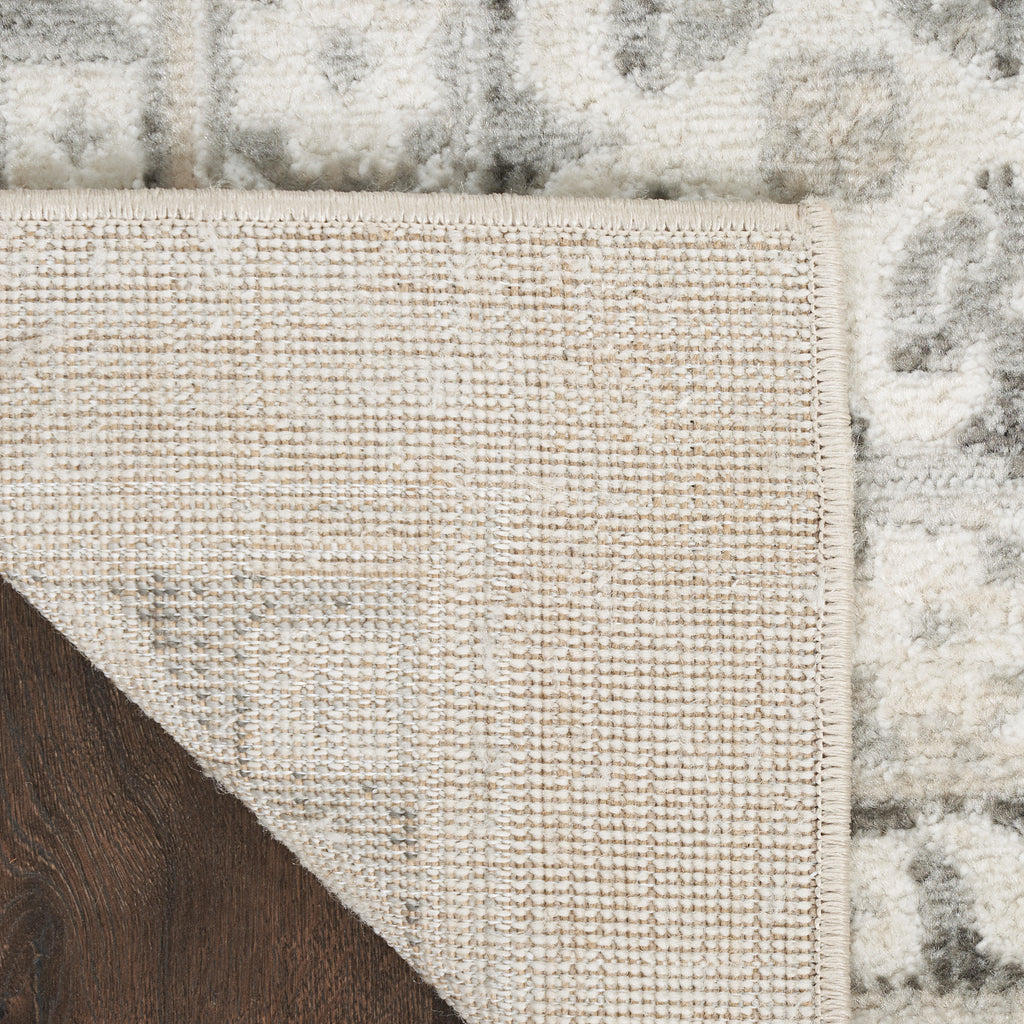 nourison serenity home srh01 ivory grey rug