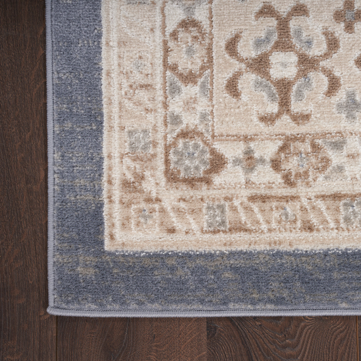 nourison serenity home srh01 ivory blue rug
