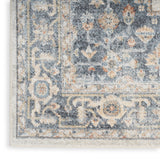 nourison astra machine washable asw11 grey gold rug