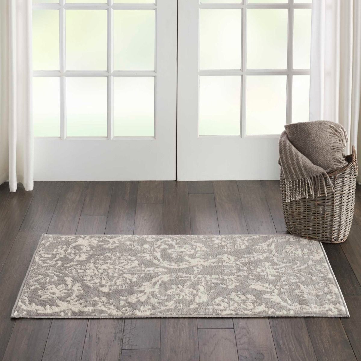 Nourison Clearance Jubilant JUB09 Grey Rug