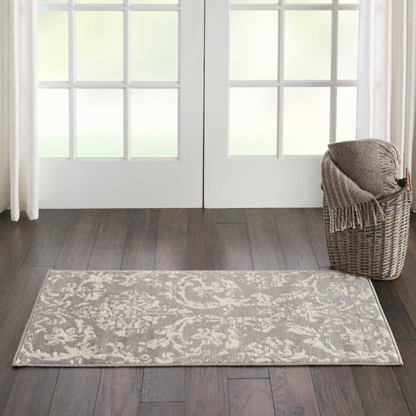 Nourison Clearance Jubilant JUB09 Grey Rug