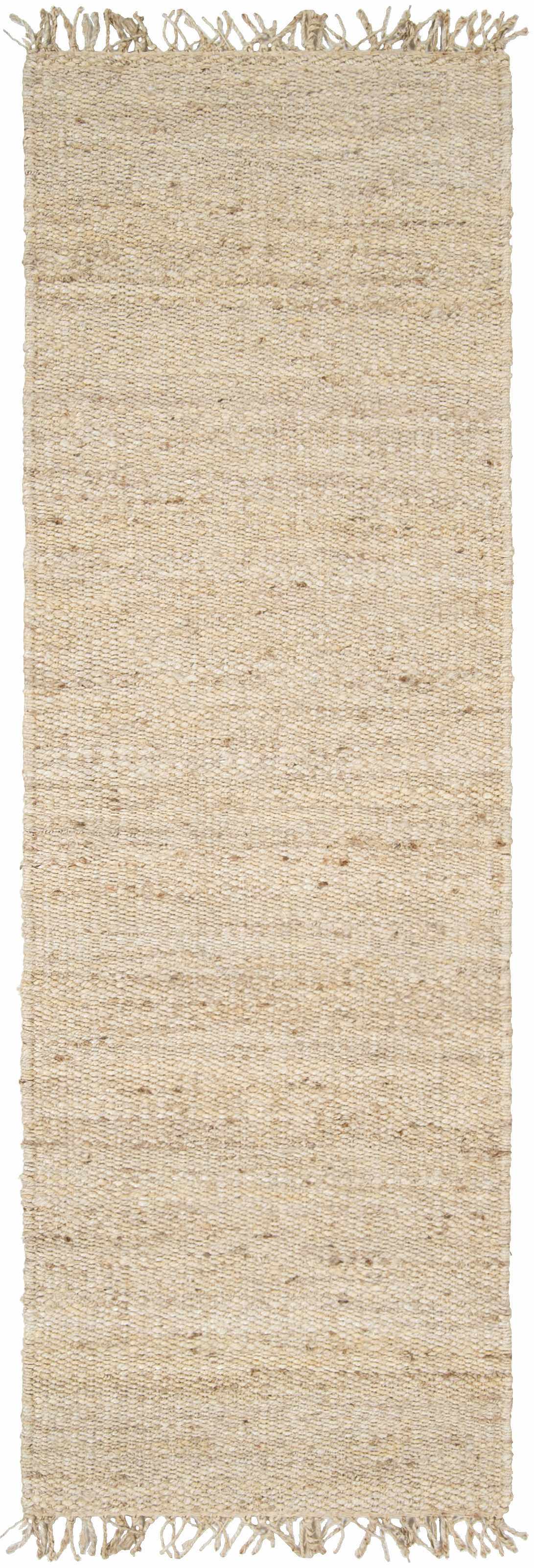 Hauteloom Iantha IAN Ivory Woven/Flatwoven Jute Rug