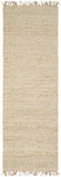 Hauteloom Iantha IAN Ivory Woven/Flatwoven Jute Rug