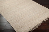 Hauteloom Iantha IAN Ivory Woven/Flatwoven Jute Rug