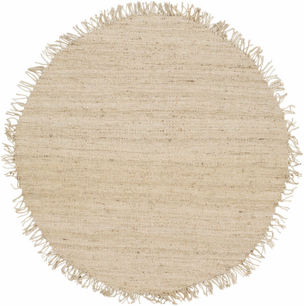 Hauteloom Iantha IAN Ivory Woven/Flatwoven Jute Rug