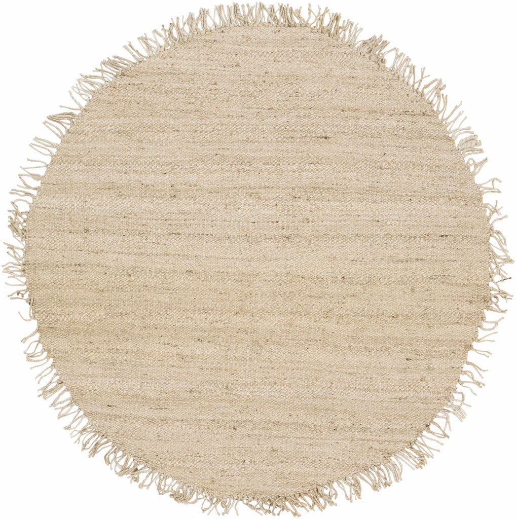 Hauteloom Iantha IAN Ivory Woven/Flatwoven Jute Rug