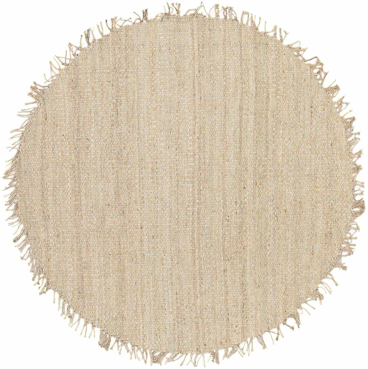 Hauteloom Iantha IAN Ivory Woven/Flatwoven Jute Rug