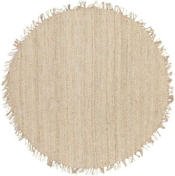 Hauteloom Iantha IAN Ivory Woven/Flatwoven Jute Rug