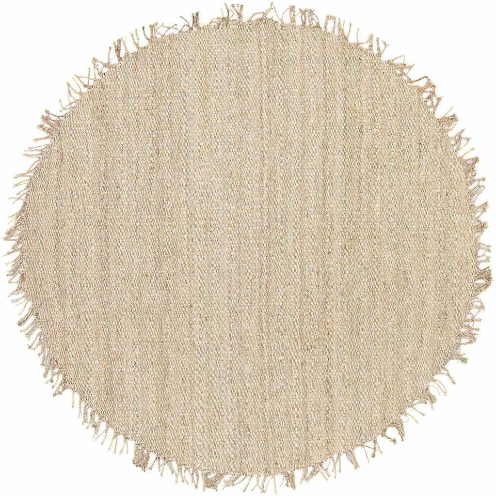 Hauteloom Iantha IAN Ivory Woven/Flatwoven Jute Rug