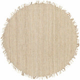 Hauteloom Iantha IAN Ivory Woven/Flatwoven Jute Rug