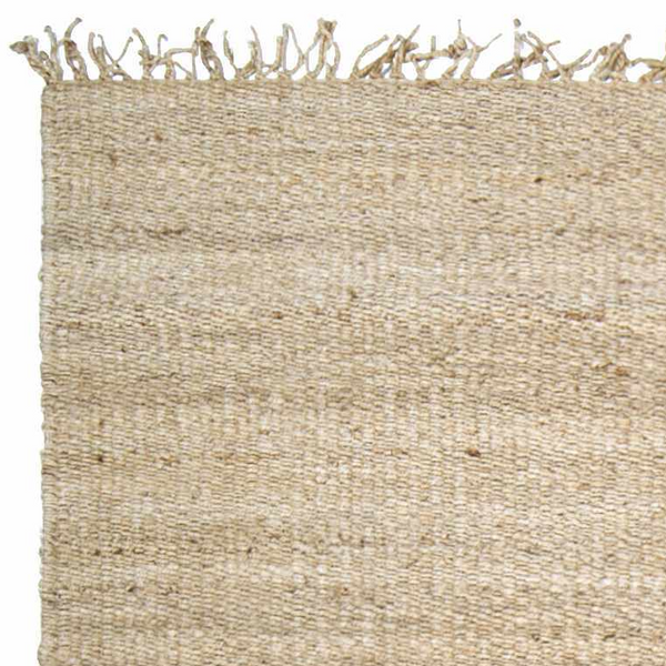 Hauteloom Iantha IAN Ivory Woven/Flatwoven Jute Rug