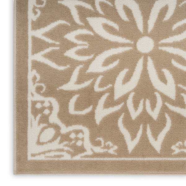 nourison jubilant jub06 taupe rug