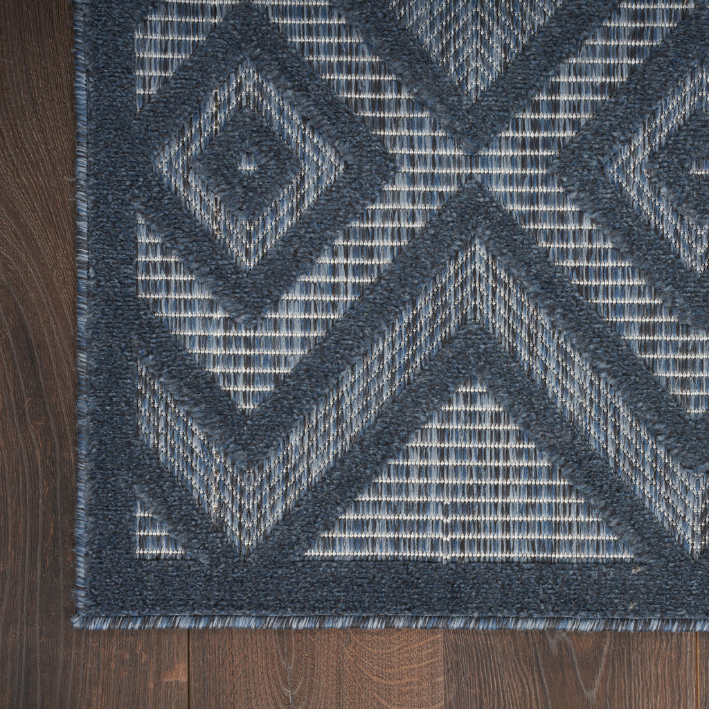nourison versatile nrv01 navy blue rug