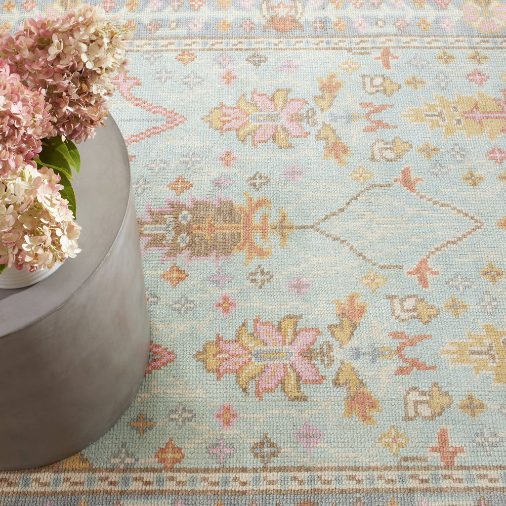 dash albert mara da2311 sky hand knotted wool rug