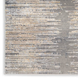 nourison abstract hues abh03 grey gold rug