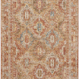 nourison sahar shr01 rust rug
