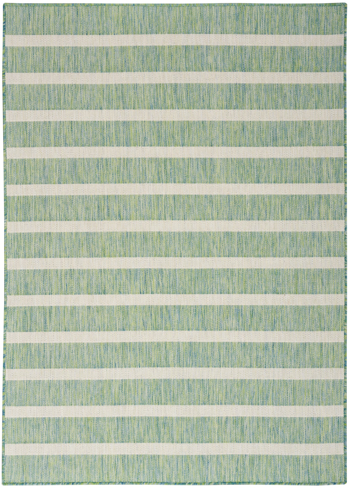 nourison positano pos03 blue green ivory rug