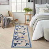 nourison aloha alh33 blue grey rug