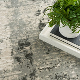 nourison serenity home srh06 ivory grey rug