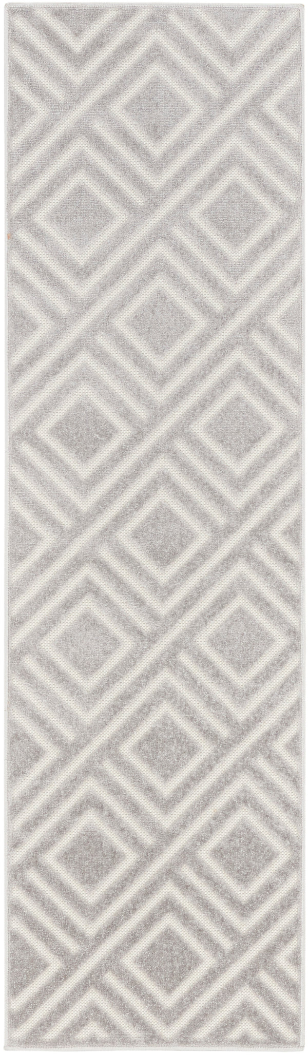 nourison care free caf03 light grey rug