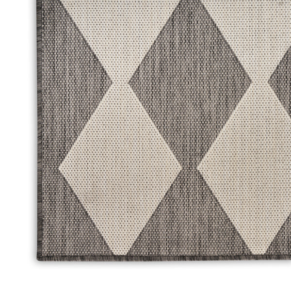 nourison positano pos04 charcoal rug