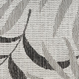 nourison garden oasis goa01 grey rug